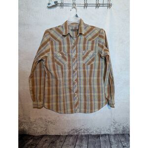 Roper snap front Western shirt size large